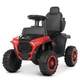 Каталка Толокар Bambi M 4802-3 красный | музыкальная машинка толкалка с ручкой на больших колесах - изображение 5