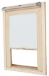 Ролета для мансардных окон Fakro 55x98 Roll Star 39x81 см Светло-серая (0600) - изображение 1