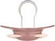 Пустышка Canpol Babies Pure Color силиконовая симметричная 18+ месяцев Розовая 2 шт (22/646_pin) - изображение 4