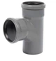 Тройник внутренней канализации Ostendorf HT-Safe 90мм87° (174400) - изображение 1