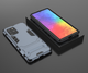 Чохол Hybrid case для Samsung Galaxy S10 Lite (G770) бампер з підставкою темно-синій - зображення 2