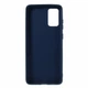 Чехол Soft Touch для Samsung Galaxy S20 Plus (G985) силикон бампер темно-синий - изображение 3