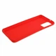Чехол Soft Touch для Samsung Galaxy S20 Plus (G985) силикон бампер красный - изображение 5