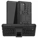 Чехол Armored для Samsung Galaxy S10 Lite (G770) противоударный бампер с подставкой черный - изображение 1