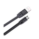 Кабель Remax RC-001m USB МicroUSB Full Speed 2м чорний - зображення 2