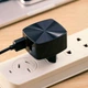 Мережевий зарядний пристрій WK WP-U40 Martin 2.4A 2USB 220V EU чорний - изображение 4