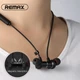 Вакуумні бездротові навушники Remax RB-S7 Sporty Bluetooth 4.1 мікрофон/ 90 mAh 260год Black - зображення 3