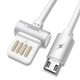 Кабель Remax RC-082m USB МicroUSB Waist Drum 1м білий - зображення 2