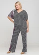 Костюм (брюки+кофта) Ukreina Трикотажный 3XL 64-66 Полоска с леопардом T21Bru0003/T21Kof0006 - изображение 1
