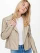 Куртка из искусственной кожи ONLY ONLGEMMA FAUX LEATHER BIKER OTW NOOS 40 Бежевый 15153079-Silver Lining - изображение 3