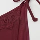 Нижняя часть купальника женская H&M 721990 46 Бордовая (KZ2000001333419) - изображение 3