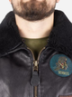 Куртка льотна шкіряна MIL-TEC Sturm Flight Jacket Top Gun Leather 10470002 XL Black (2000980537341) - зображення 3