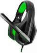 Ігрові навушники Gemix X-350 Black-green - зображення 1