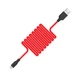 Кабель Hoco X21 Silicone microUSB 1 м Red - зображення 1