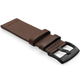 Кожаный ремешок Primo Classic для часов Samsung Watch Active (SM-R500) / Active 2 (SM-R820/R830) Coffee Primo коричневый - изображение 5