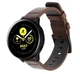 Кожаный ремешок Primo Classic для часов Samsung Watch Active (SM-R500) / Active 2 (SM-R820/R830) Coffee Primo коричневый - изображение 1
