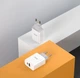 Блок живлення Hoco. C80A Швидка зарядка Quick Charge 3.0 USB 18W + Type C 20W Білий - зображення 2