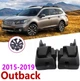 Брызговики MGC Subaru Outback 2015-2021 г. в. комплект 4 шт J101CAL101, J101CAL104 - изображение 4
