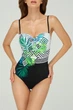Купальник слитный push up Marc & Andre 42C/S Черный/Белый (72210) - изображение 3