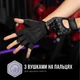 Рукавички жіночі для фітнесу Contraband Pink Label 5297 Leopard Print Gloves (Сірий XS) - зображення 6