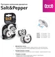 Пустышка Lovi Salt & Pepper силиконовая динамическая 6-18 месяцев Белая с серым 2 шт (22/879) - изображение 2