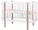 Кровать Babyroom Місяць 120x60 белый / капучино - изображение 1