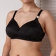 Женский бюстгальтер без пуш-ап Nicoletta 100B черный 4643 - изображение 1