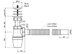 Сифон пляшковий 1 1/4" х40 мм, малий корпус, з гнучкою трубою 40-32, ОРІО А-32016 - зображення 2