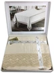 Скатертина Maison Royale 160x300 Mila Cappucino - зображення 1