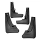 Брызговики MGC Nissan X-Trail T31 2007-2013 г комплект 4 шт 63854-JG000, 63855-JG000, 78812-JG000, 78813-JG000 - изображение 1