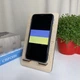 Подставка для телефона из дерева "Ukraine", держатель для телефона на стол, настольная подставка под телефон - изображение 5
