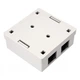 Комп'ютерна розетка RJ45x2 UTP cat.5e 8P8C Vinga (VCPRJ45O2) - зображення 3