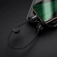 Короткий шнур для быстрой зарядки Hoco X35 Usb to Micro usb, цвет - черный, длина 25 см - изображение 4