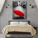 Картина Красный зонт45x60 см (P0501) - изображение 4