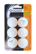 Мячи для настольного тенниса Donic Jade Ball 40+ (6 шт.) (618371s) White - изображение 1