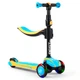 Самокат Триколісний З Колісами, що Світяться, І Сидінням Best Scooter (JS-30918) - зображення 1