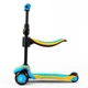 Самокат Триколісний З Колісами, що Світяться, І Сидінням Best Scooter (JS-30918) - зображення 2