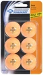 Мячи для настольного тенниса Donic Jade Ball 40+ (6 шт.) (618378) Orange - изображение 1