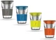 Стакан-заварник ZestGlass Original 415мл с металлическим ситечком и силиконовой защитой (оранжевый) (PB-1083818) - изображение 6