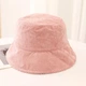 Панама Вельвет Двусторонняя Розовая, Унисекс WUKE One size - изображение 1
