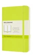 Блокнот Moleskine Classic 9 х 14 см нелінований лимонний зелений м'який - изображение 1