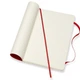 Блокнот Moleskine Classic середній 13&nbsp;x 21 см у клітинку червоний м'який - изображение 4