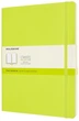 Блокнот Moleskine Classic великий 19&nbsp;x 25 см нелінований лимонний зелений м'який - изображение 1