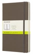 Блокнот Moleskine Classic середній 13&nbsp;x 21 см нелінований коричневий - изображение 1