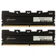 Модуль памяти eXceleram DDR4 16GB (2x8GB) 3200MHz Kudos Black (EKBLACK4163216AD) - изображение 1
