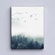 Модульная картина Холстович Forest landscape 90х40 см. Для гостиной, спальни, интерьера. - изображение 4