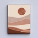 Модульная картина Холстович Pastel horizon 90х40 см. Для гостиной, спальни, интерьера. - изображение 4