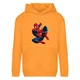 Худи детская Человек Паук 007 (Spider Man) оранжевая (SPM orn 007) 116 см - изображение 1