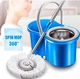 Відро зі шваброю і віджиманням Spin Mop 360 з насадкою з мікрофібри - зображення 2