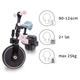 Беговел велосипед Kidwell 3в1 PICO Flower - изображение 8